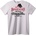 NOONEBRAND Тениска Борача Мамача - XXS, White