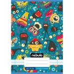 Nebulo Vague patterns A5 1. клас 14-32 подвързана тетрадка с телбод VO1-VM-A5 (VO1-VM-A5)