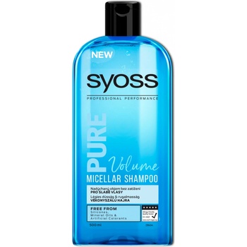 Syoss Pure Volume micelární šampon 440 ml