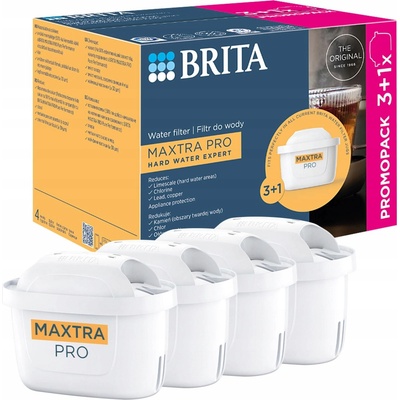 Brita Maxtra Plus Hard Water Expert 4 ks