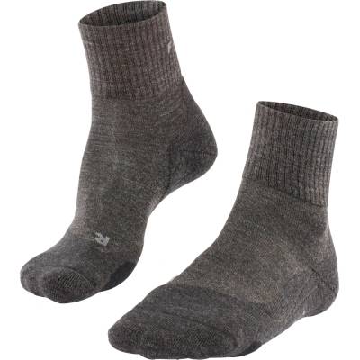 Falke Мъжки туристически чорапи Falke TK2 Wool Short Walking socks - Smog - размер 42-43 (EU) (201-6582-0411)
