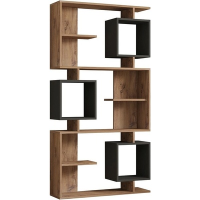 Knižnica Icardi Anthracite and Atlantic Pine