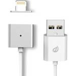 WSKEN Кабел с магнитен конектор за Apple продукти с Lightning - WSKEN Magnetic X-cable Cable (сребрист) (IXOO-01)