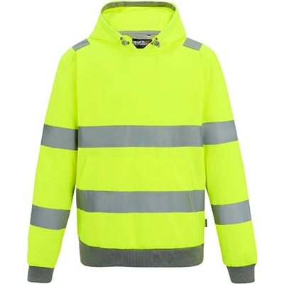 Regatta Pro Contract Unisex reflexná mikina TRF814 Yellow