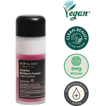 Mary & May Кремообразна есенция с екстракт от къпина MARY&MAY Vegan Blackberry Complex Cream Essence 140ml