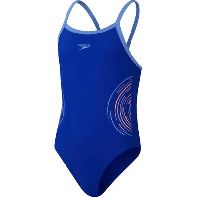 Speedo Plastisol Placement Thinstrap True Cobalt/Curious