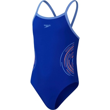 Speedo Plastisol Placement Thinstrap True Cobalt/Curious