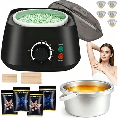 KOTAMU Sada na voskování ohřívač vosk 400 g
