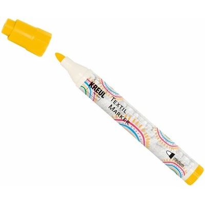 Kreul fixka na textil medium žltá