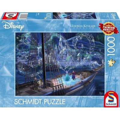 Schmidt T. Kinkade Disney Ľadové kráľovstvo Láska a kúzla 1000 dielov