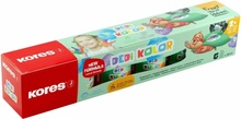 Kores Dedi Kolor Prstové barvy 6 barev 30 ml