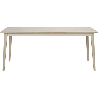 Rowico Home z masivního dubu FILIPPA Whitewash 180 x 90 cm světle hnědá 113729