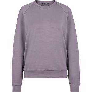 Heber Peak Дамски вълнен пуловер Heber Peak Women's MerinoBlend SaplingHe. II Crew Jumper - Plum Grey - размер XXL (105-6171-0316)