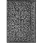 Hanse Home Черно-бял килим за открито и закрито 120x170 cm Duet Kona - NORTHRUGS (106248-120x170)