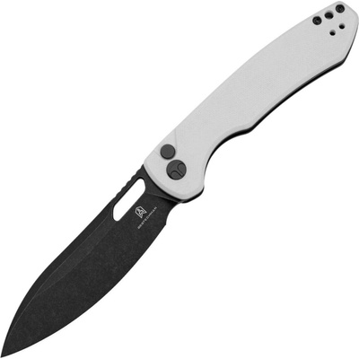 Bestechman Firebird D2, G10, Button Lock - Bílý BMK05E