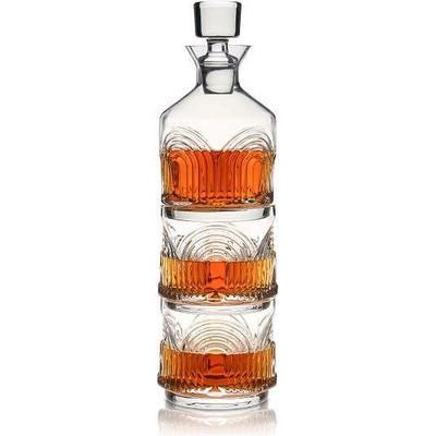 Viski (САЩ) Kомплект за уиски във винтидж стил viski beau от гарафа и 2 бр. чаши (viski 11279)