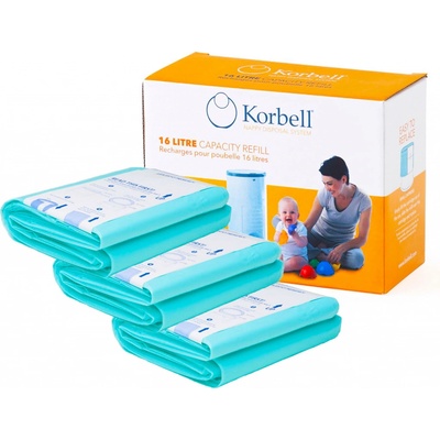 Korbell Náhradní náplň do koše na pleny 16L/46cm – Zboží Dáma