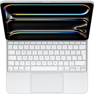 Apple Magic Keyboard for iPad Pro 13_inch (M4) - International English - White (MWR43LB/A)