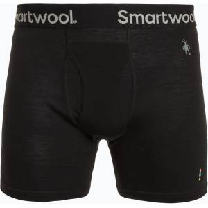 Smartwool Мъжки боксерки Smartwool Merino Boxer Brief термо боксерки черни