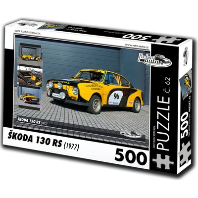 Retro-auta č. 62 Škoda 130 RS 1977 500 dielov