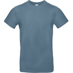 B&C Collection B&c e190 / Мъжка тениска от плътен памук - каменно синьо xxl (01003t46005)