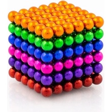 NeoCube mix 6 barev magnetická stavebnice 216 kuliček