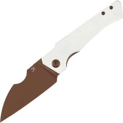 Kansept Egress Rose Gold Coated CPM S35VN White G10 K1033B3