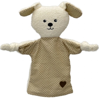 Moravská ústředna Brno Medvídek 28 cm froté maňásek – Zboží Mobilmania