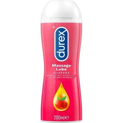 Durex 2 в 1 лубрикант и масажен гел Durex Guarana 200 ml
