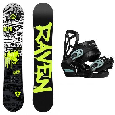 Raven Core Junior CAP 2019 dětský snowboard + Gravity Cosmo vázání - 140 cm + XS (EU 28-31)