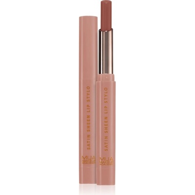 MUA Makeup Academy Satin Sheen saténový rúž Heroic 1,5 g