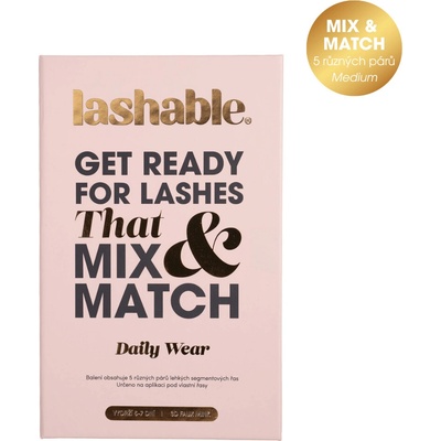 Lashable Daily Wear 5-14mm 5 párů – Hledejceny.cz