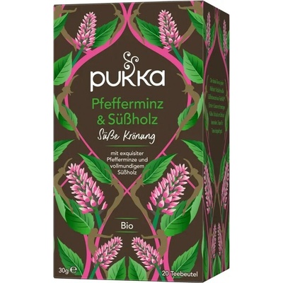 Pukka Čaj máta peprná a lékořice Bio 30 g
