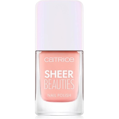 Catrice Sheer Beauties лак за нокти цвят 050 - Peach For The Stars 10, 5ml