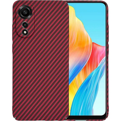 Techsuit Carbonite FiberShell Oppo A78 4G červený