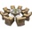 Garden Point Техноратанови градински мебели Toledo Victoria 8 Garden Point кафява (GAP120-VIC8)