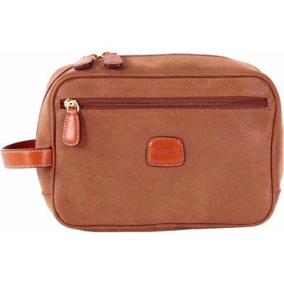 Bric`s Kosmetická taška Life Necessaire Shave Case Camel