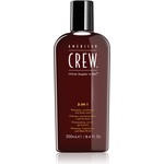 American Crew Hair & Body 3-IN-1 шампоан, балсам и душ гел 3 в 1 за мъже 250ml