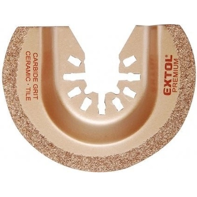 Kotouč segmentový, karbid/tvrdokov, EXTOL PREMIUM 64 mm, balení 1 ks