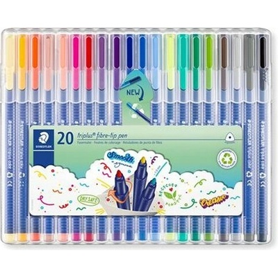 Staedtler Triplus 323 20 rôznych farieb 20ks