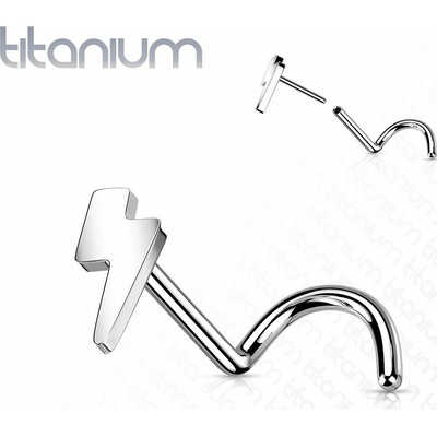 S4U PUSH IN piercing do nosu TITAN, 0,8 x 6 mm TIT1181