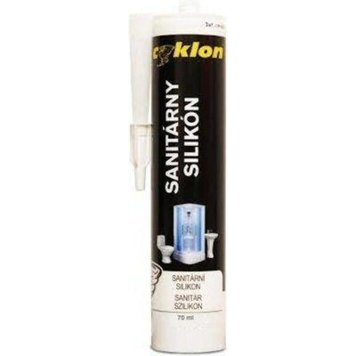 Cyklon Silikón sanitárny 70 ml biela
