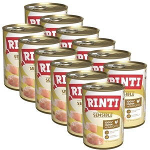 RINTI Консерва RINTI SENSIBLE пиле & картоф 12 x 400 г