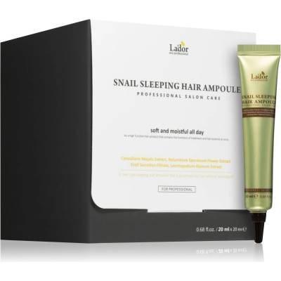 La'dor Snail Sleeping Hair Ampoule нощни ампули за здрава и красива коса 20x20ml