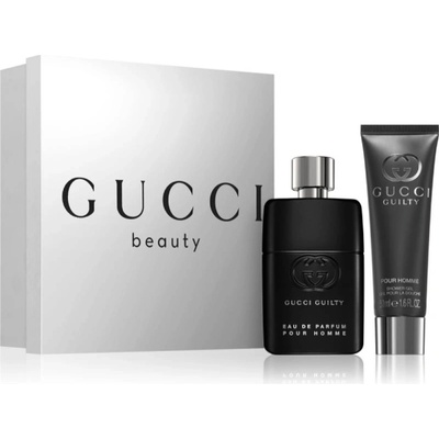 Gucci Guilty Pour Homme Подаръчен комплект, Парфюмна вода 50 ml + shower gel 50 ml, мъже