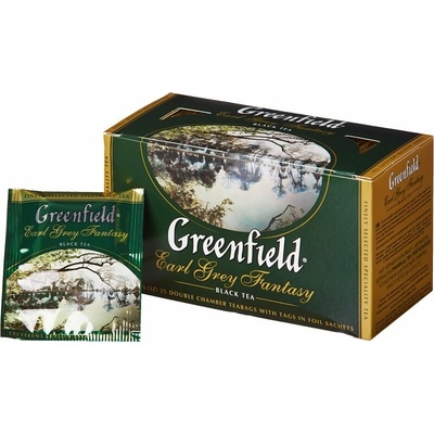 Greenfield Čaj černý Earl Grey Fantasy 25 x 2 g