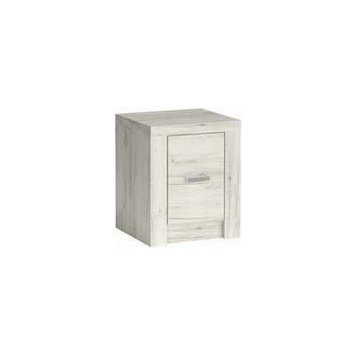 Bogdan Furniture Europe Нощно шкафче Indianapolis I-24, бял крафт