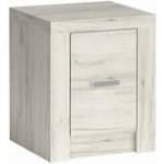Bogdan Furniture Europe Нощно шкафче Indianapolis I-24, бял крафт - bogdanmebel