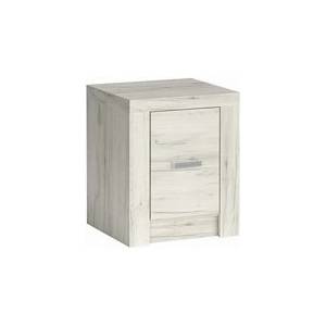 Bogdan Furniture Europe Нощно шкафче Indianapolis I-24, бял крафт - bogdanmebel