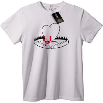 NOONEBRAND Тениска Darth Vader Сърце - XS, White